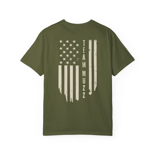 Distressed Team Muzz Flag Tee