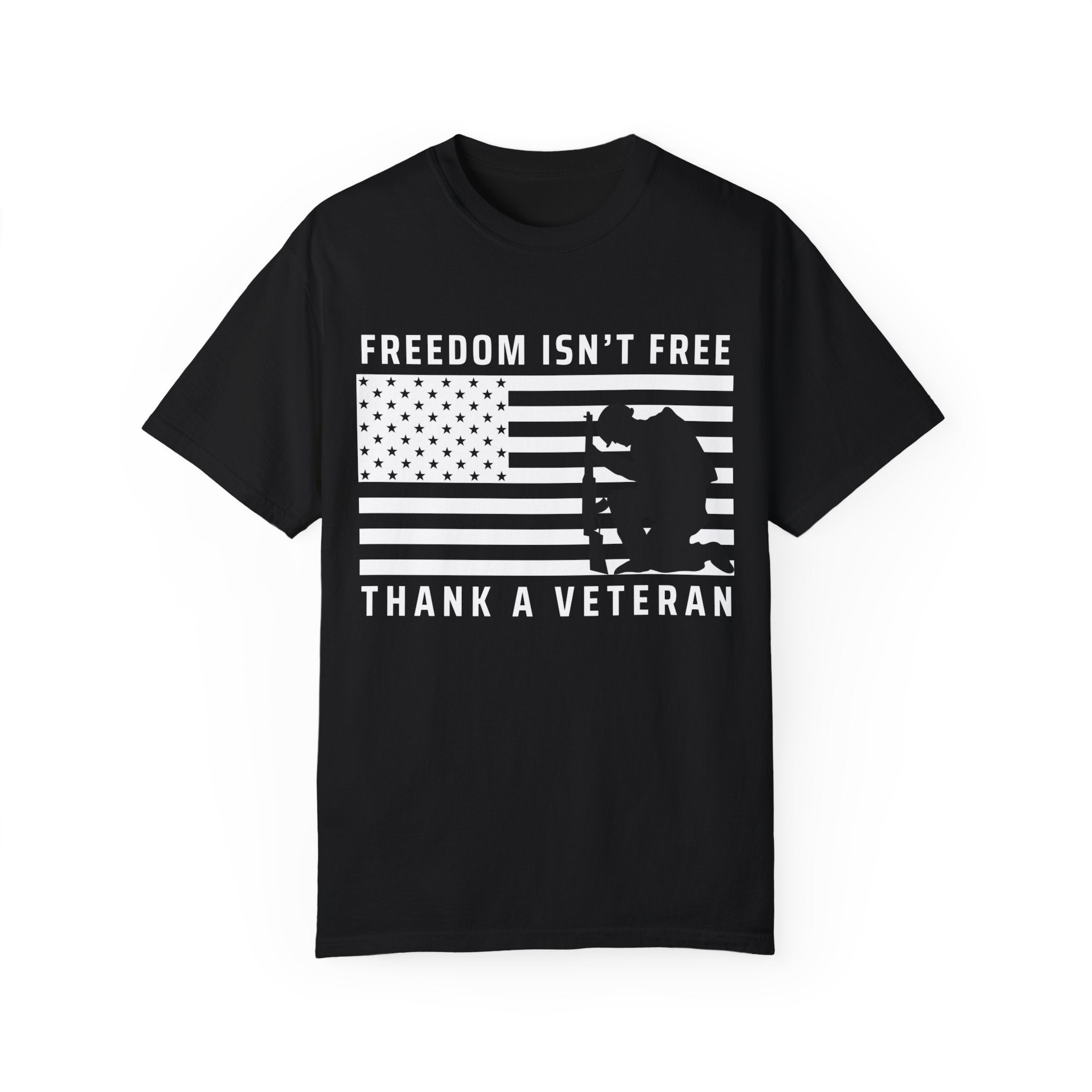 Muzz_fit Merch "Freedom Isn't Free Thank a Veteran"