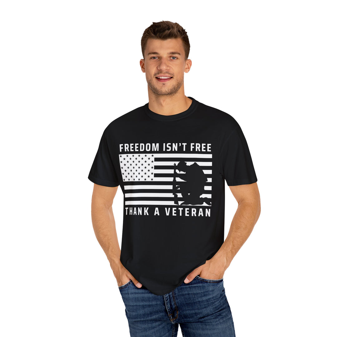 Muzz_fit Merch "Freedom Isn't Free Thank a Veteran"